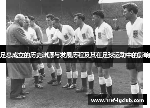 足总成立的历史渊源与发展历程及其在足球运动中的影响 足总成立的历史渊源与发展历程及其在足球运动中的影响