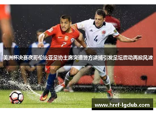 美洲杯决赛夜哥伦比亚足协主席突遭警方逮捕引发足坛震动再掀风波